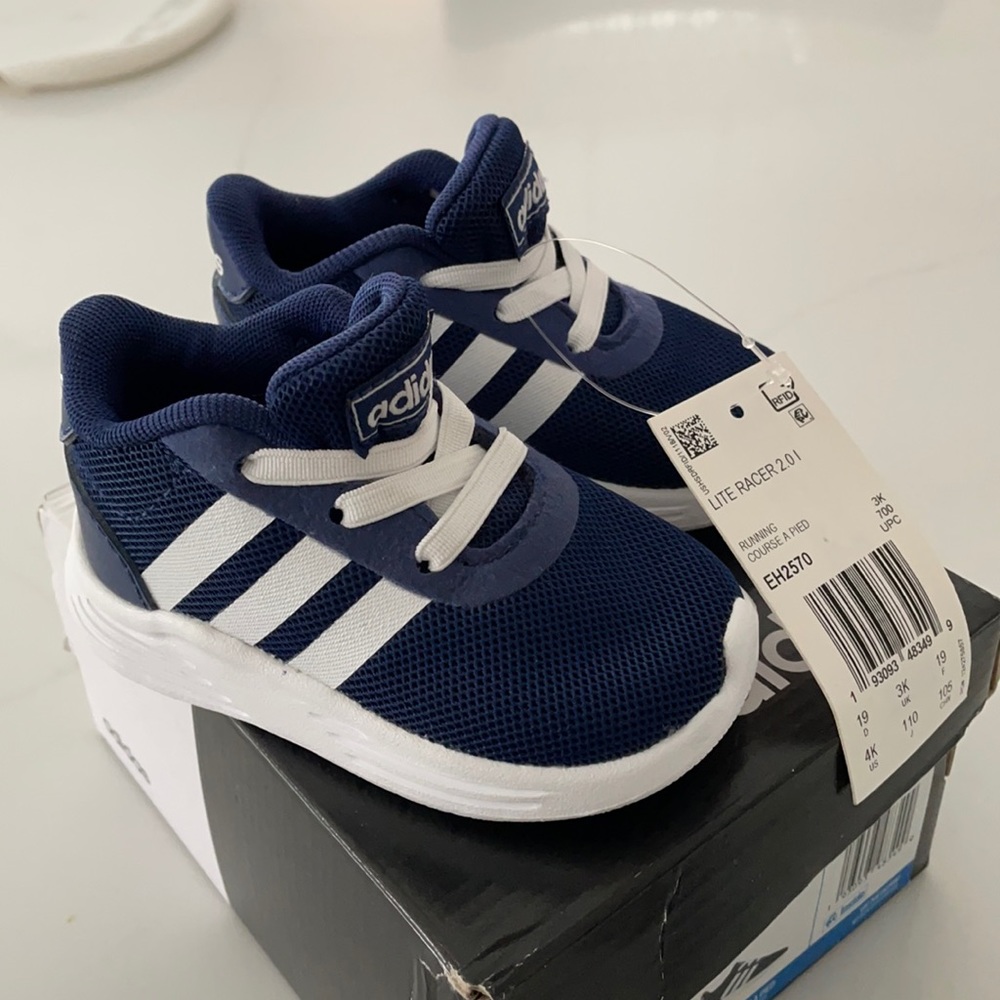 Adidas toddler boy sneakers.